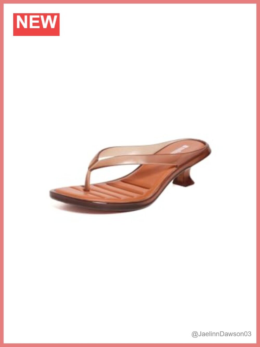 Melissa Jelly Kitten Heel Flip Flop Sandals Women's